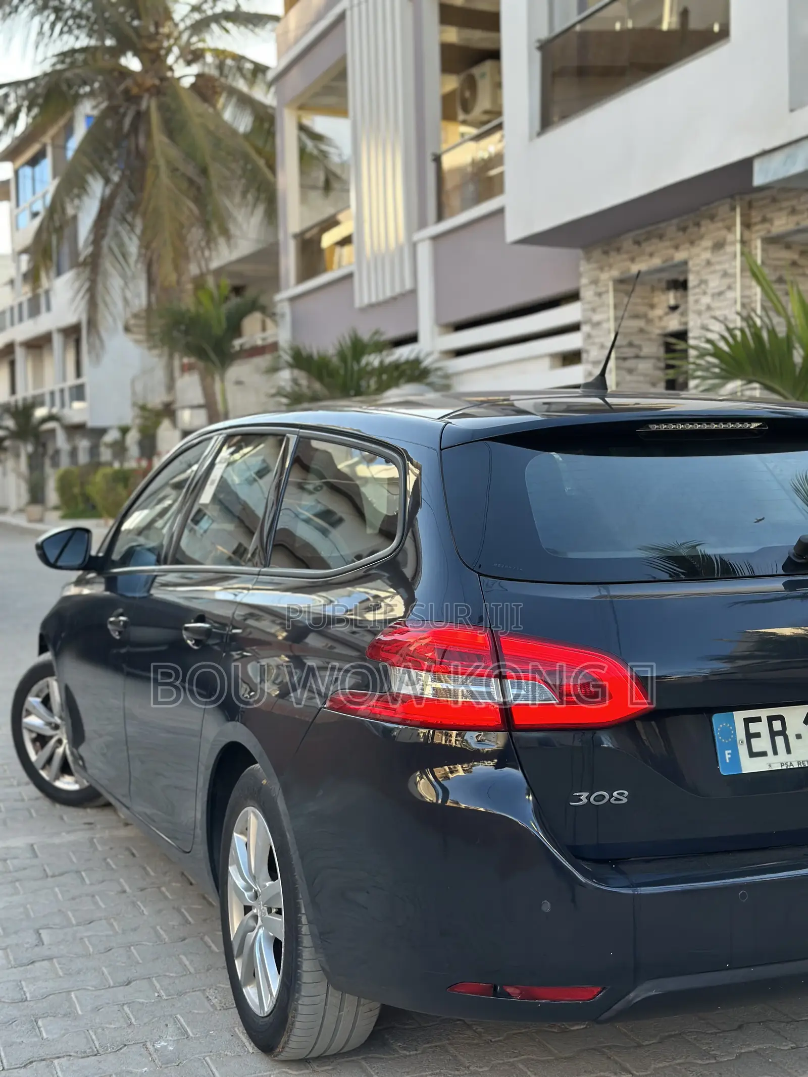 Peugeot 308 2017 Noir