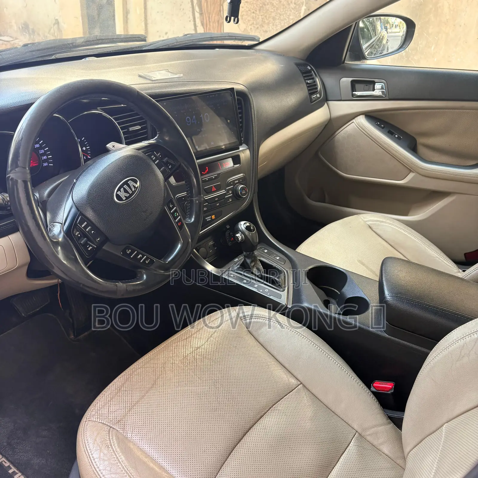 Kia Optima SX Turbo 4dr Sedan (2.0L 4cyl Turbo 6A) 2014 Noir