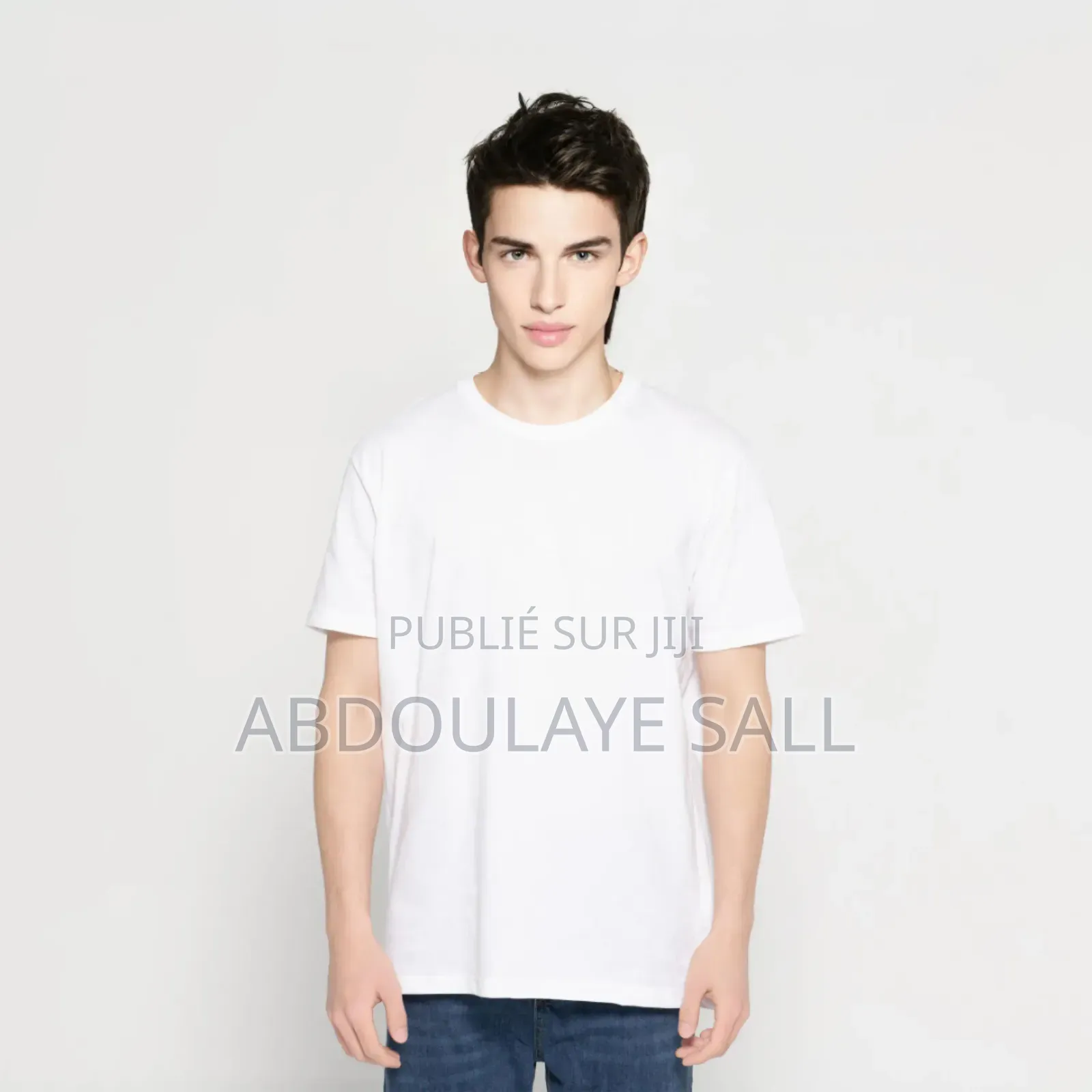 Pack De 3 T-Shirts : Noir Blanc Et Gris