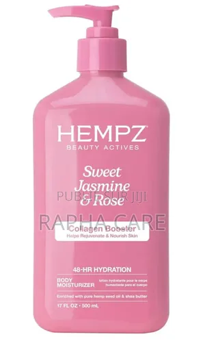 Lait Corporel Aux Herbes Sweet Jasmine Rose De La Marque Hempz.