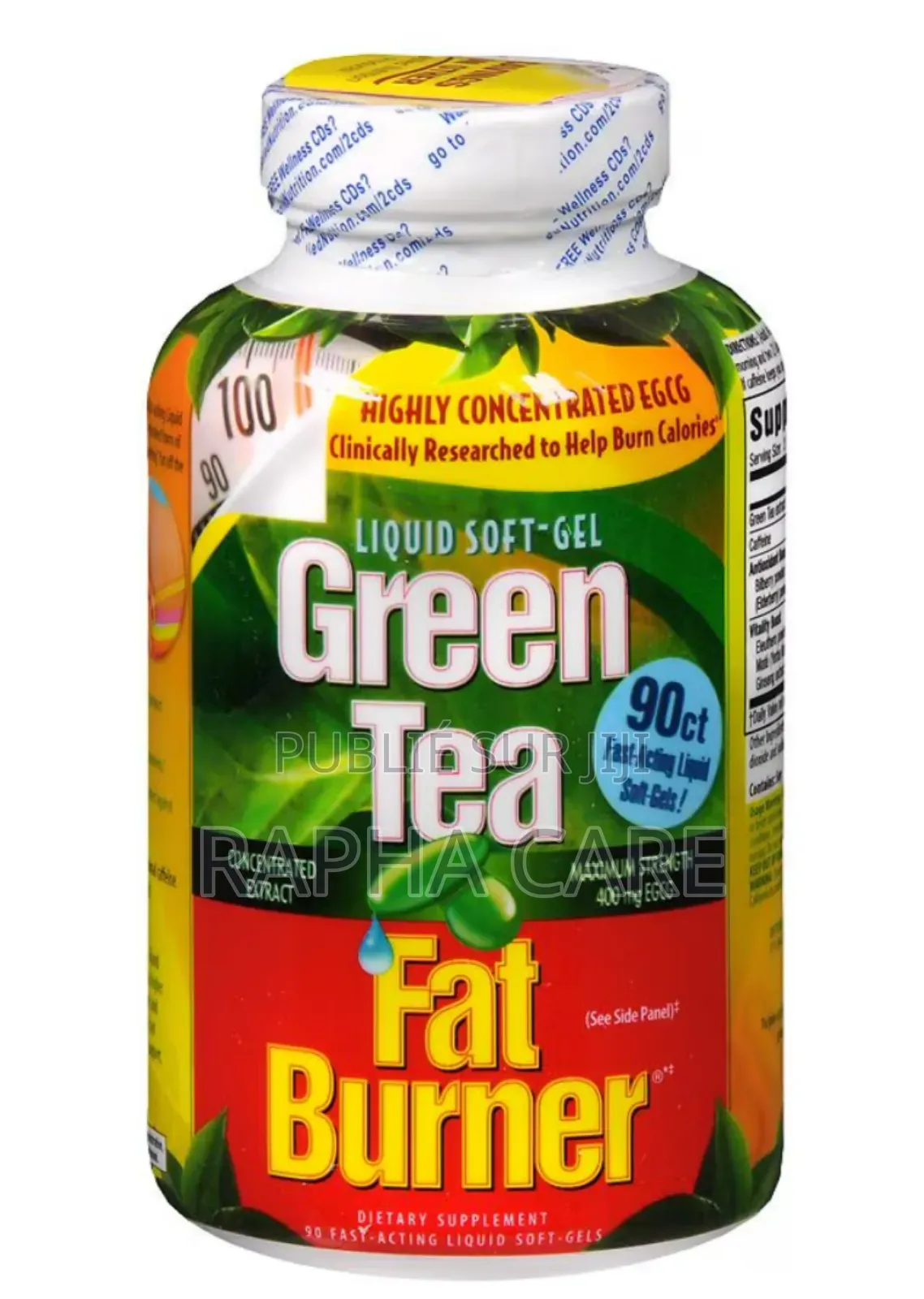 Brûle Graisse, Augmente L'énergie, La Concentration Et La Thermogenèse