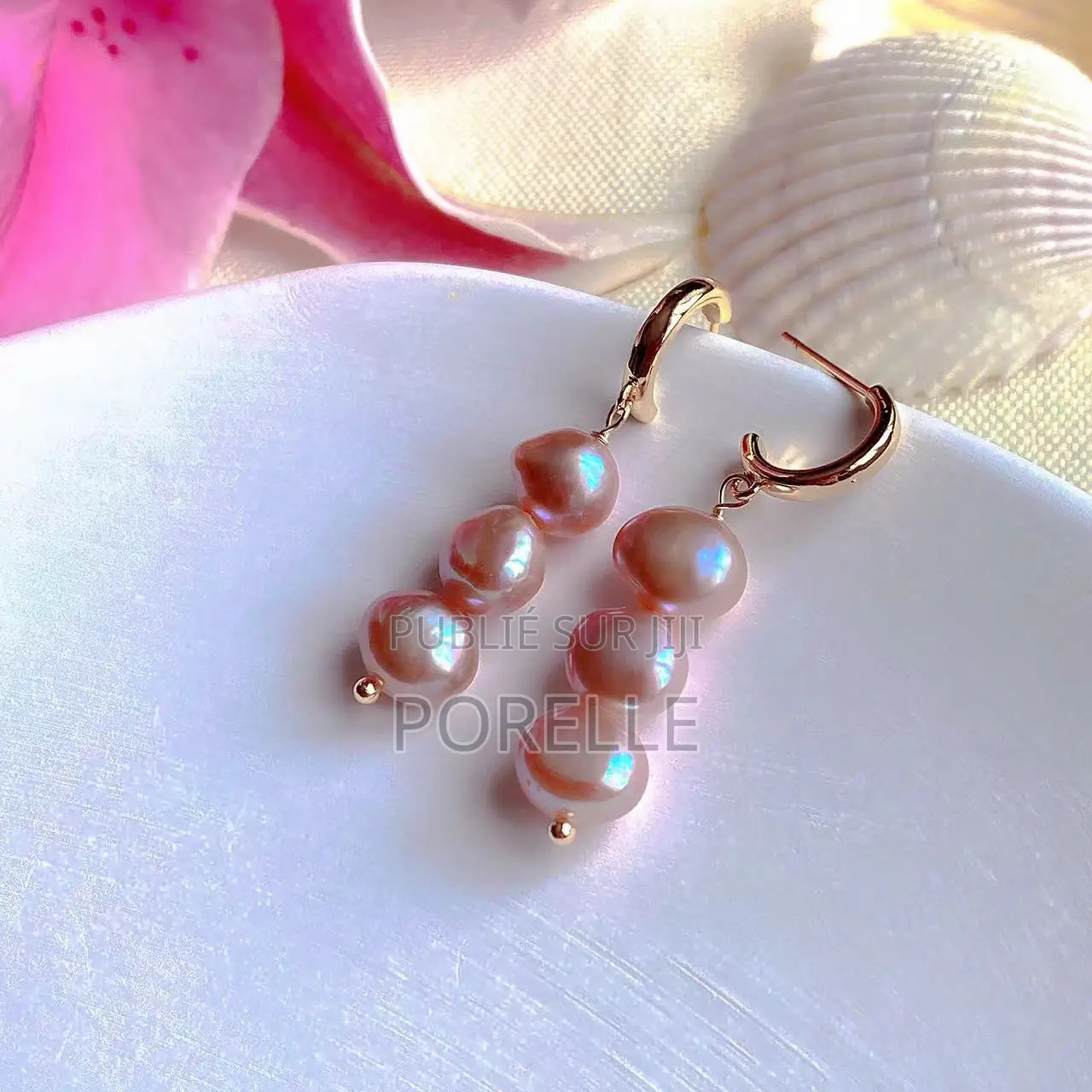 Bijoux en Perles d'Eau Douce Fait Main