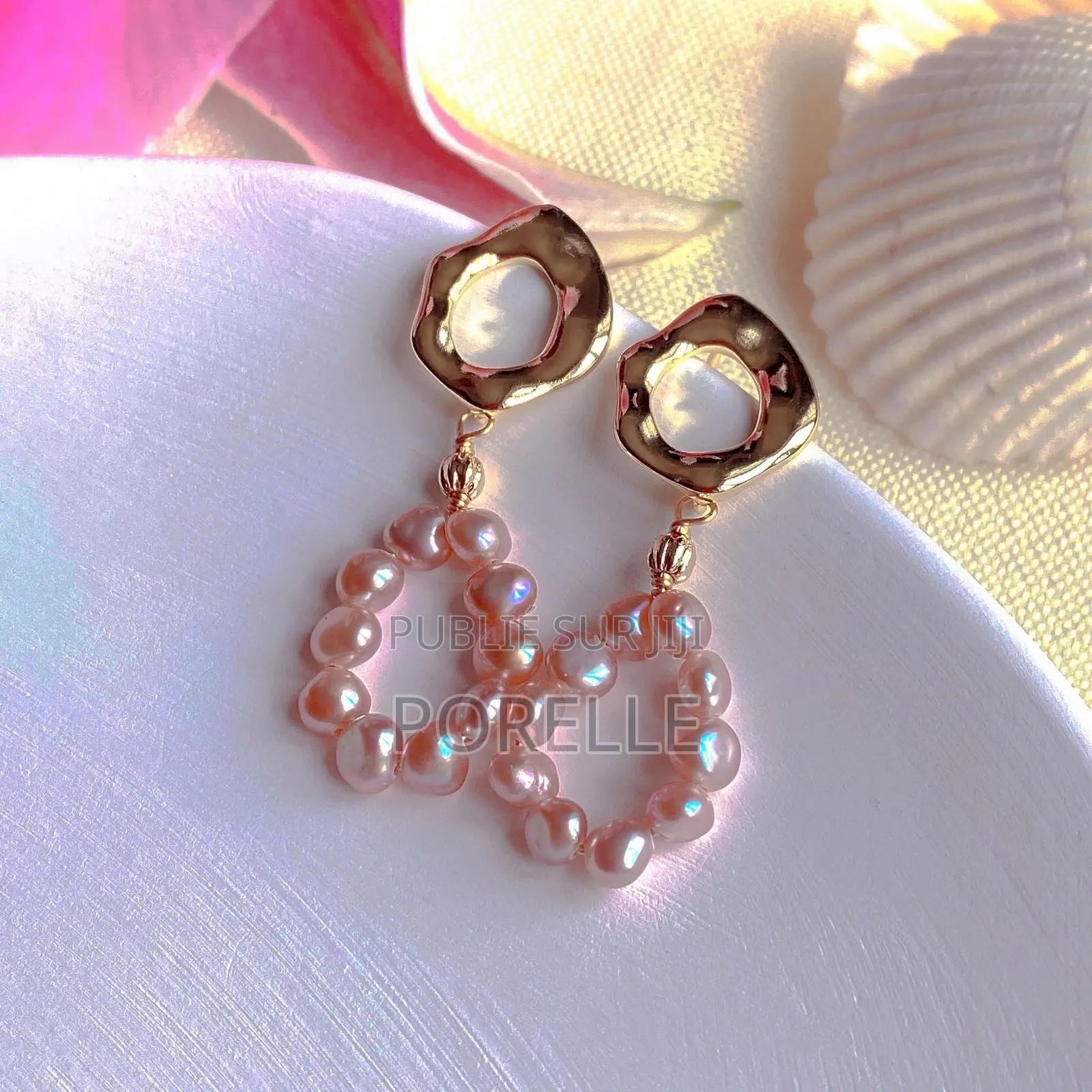 Bijoux en Perles d'Eau Douce Fait Main