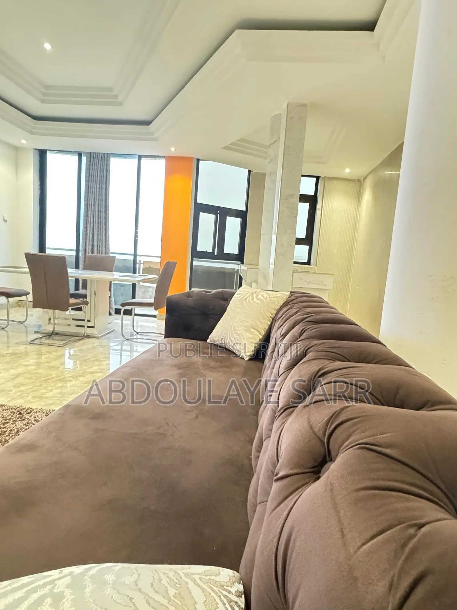 Meublé 3chbre Appartement dans Rijâl Business, Almadies à Louer