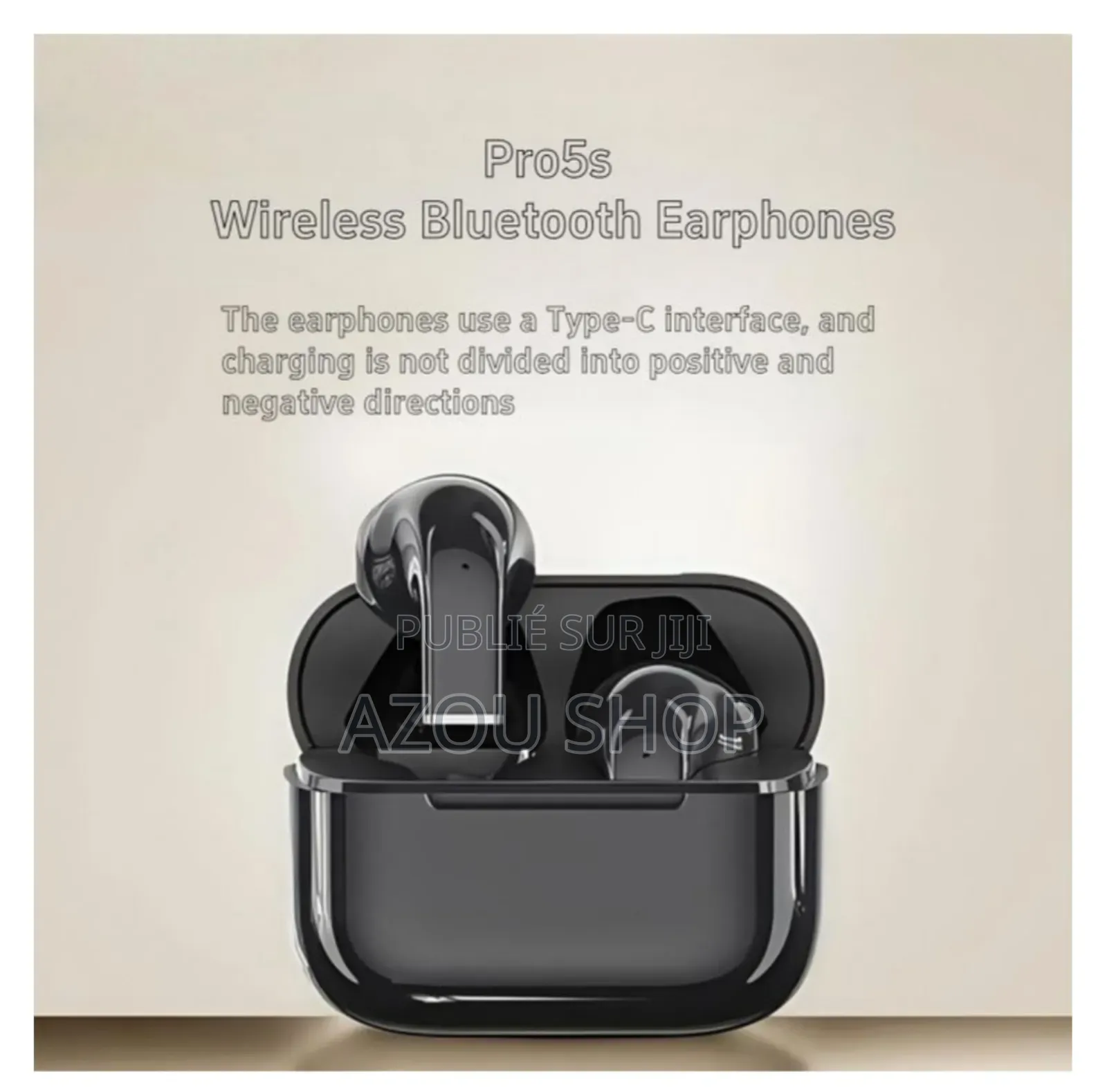 Guixia Airpod Pro5s Écouteur Bluetooth Sans Fil Dans l'Oreille