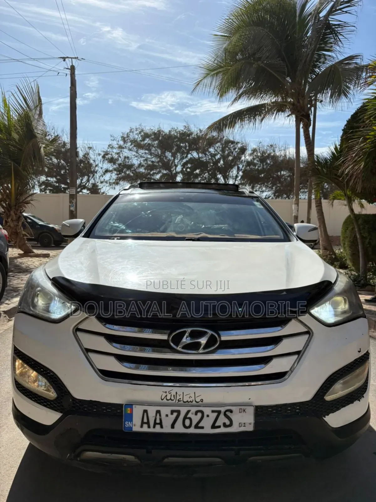 Hyundai Santa Fe 2013 Blanc