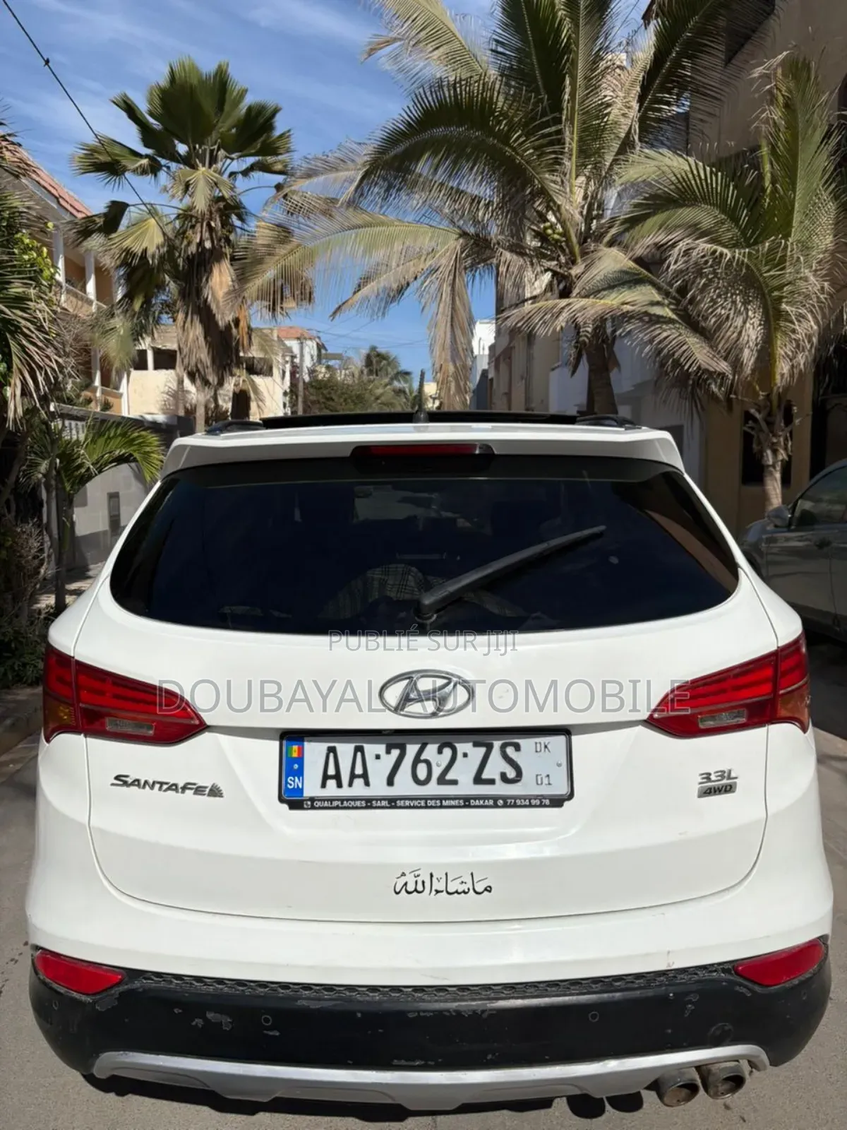 Hyundai Santa Fe 2013 Blanc