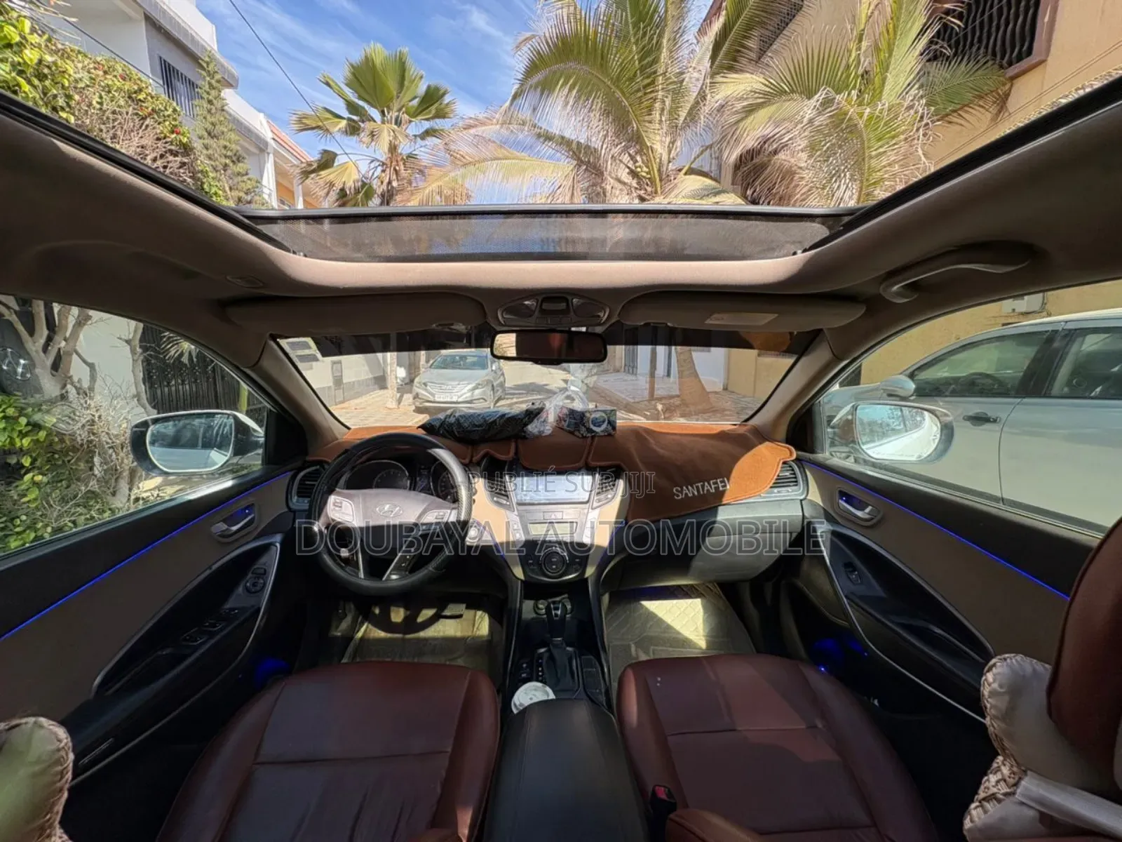 Hyundai Santa Fe 2013 Blanc