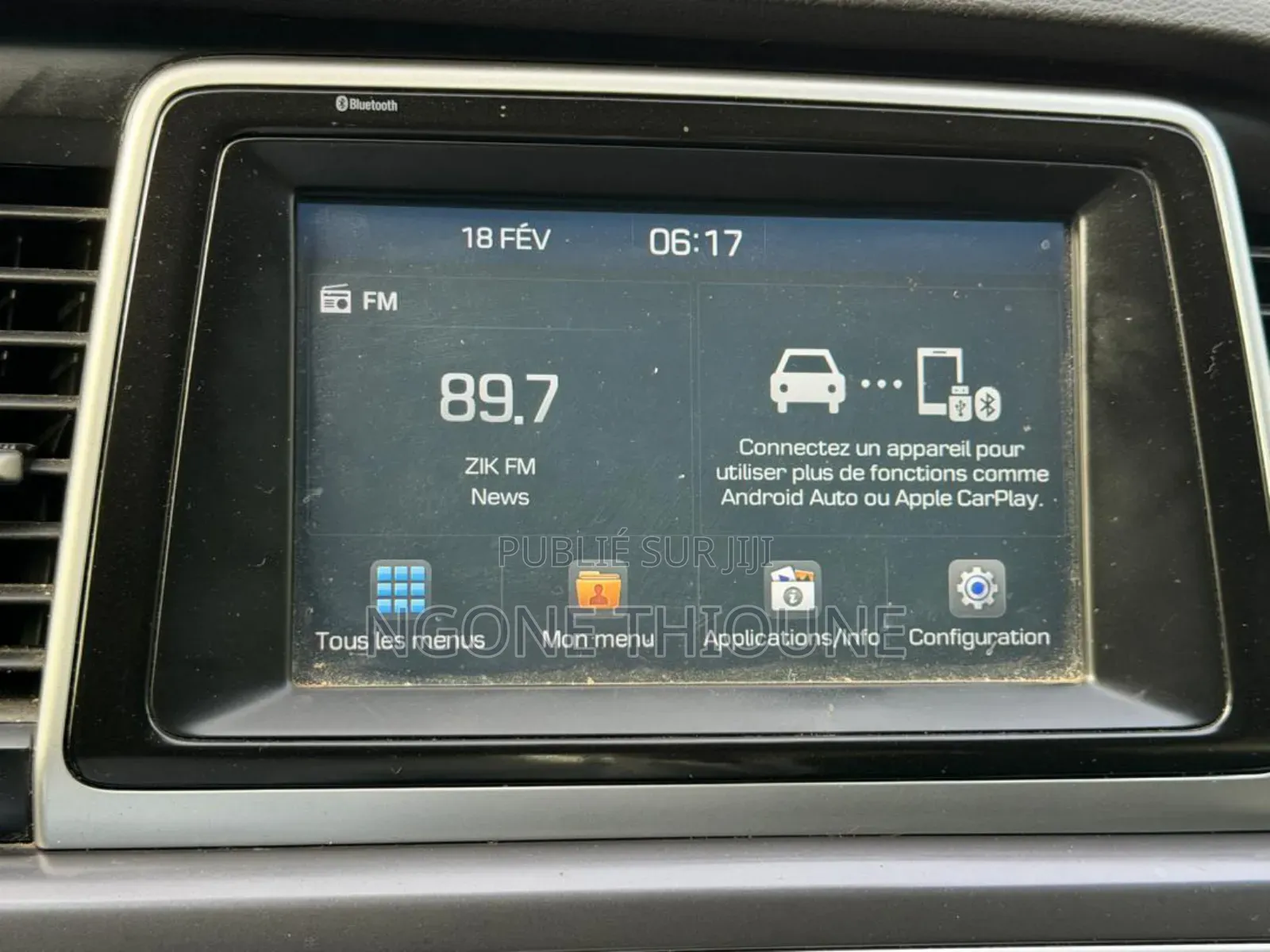 Hyundai Sonata Limited 2018 Bleu