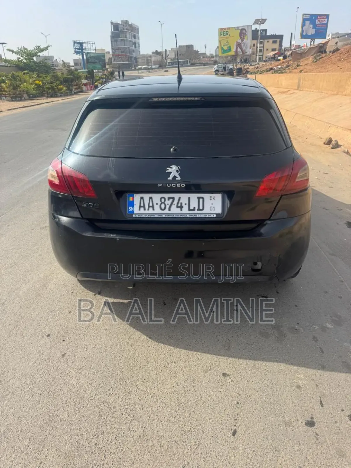 Peugeot 308 2015 Noir