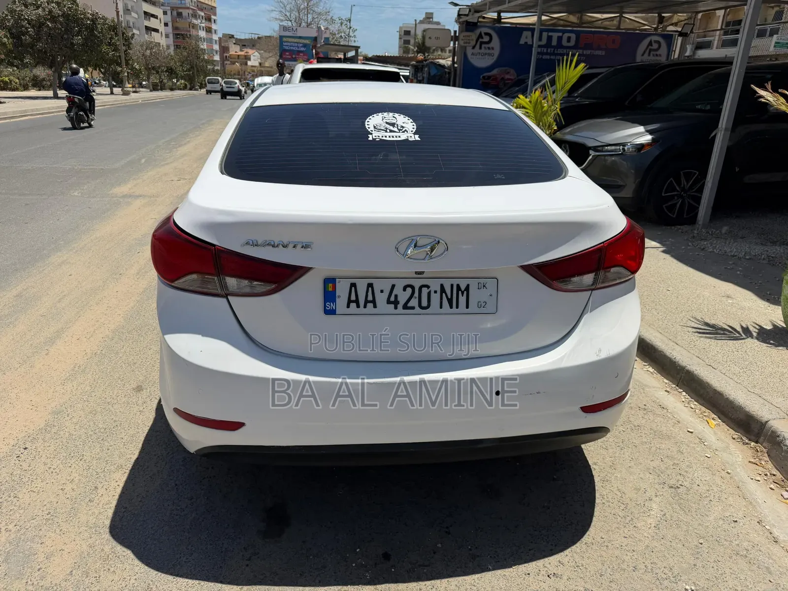 Hyundai Avante 2016 Blanc