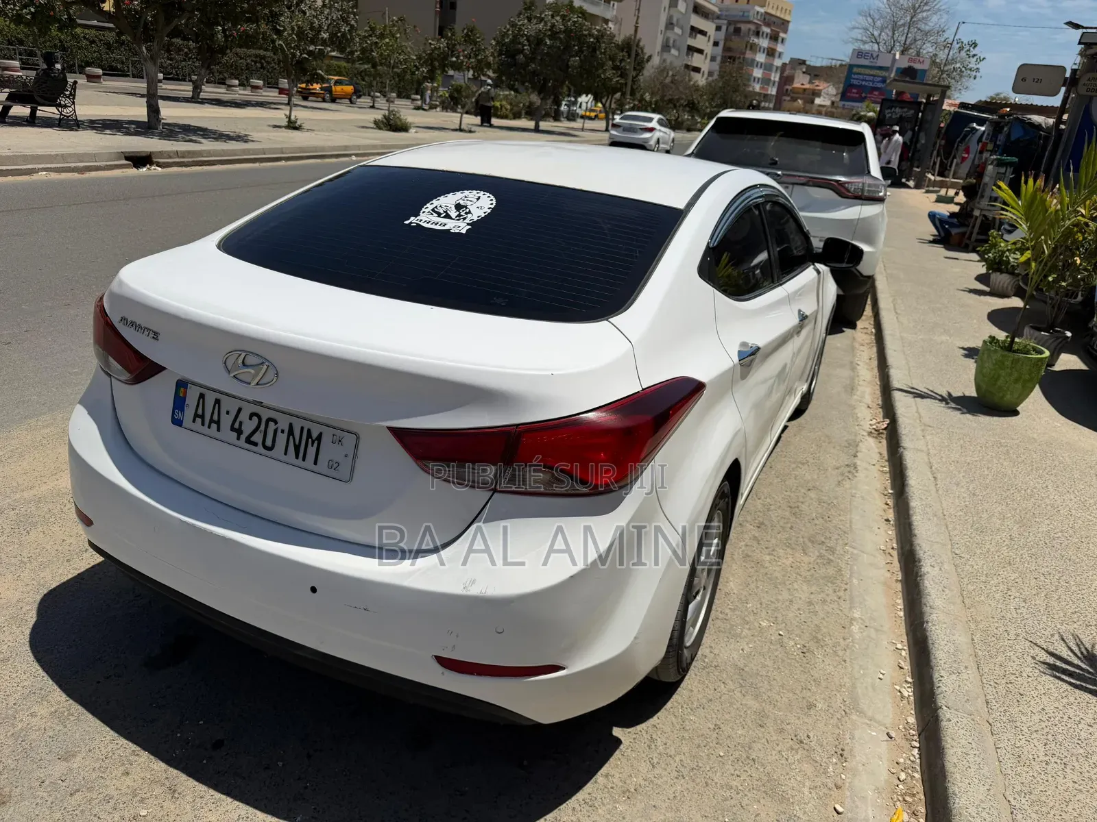 Hyundai Avante 2016 Blanc