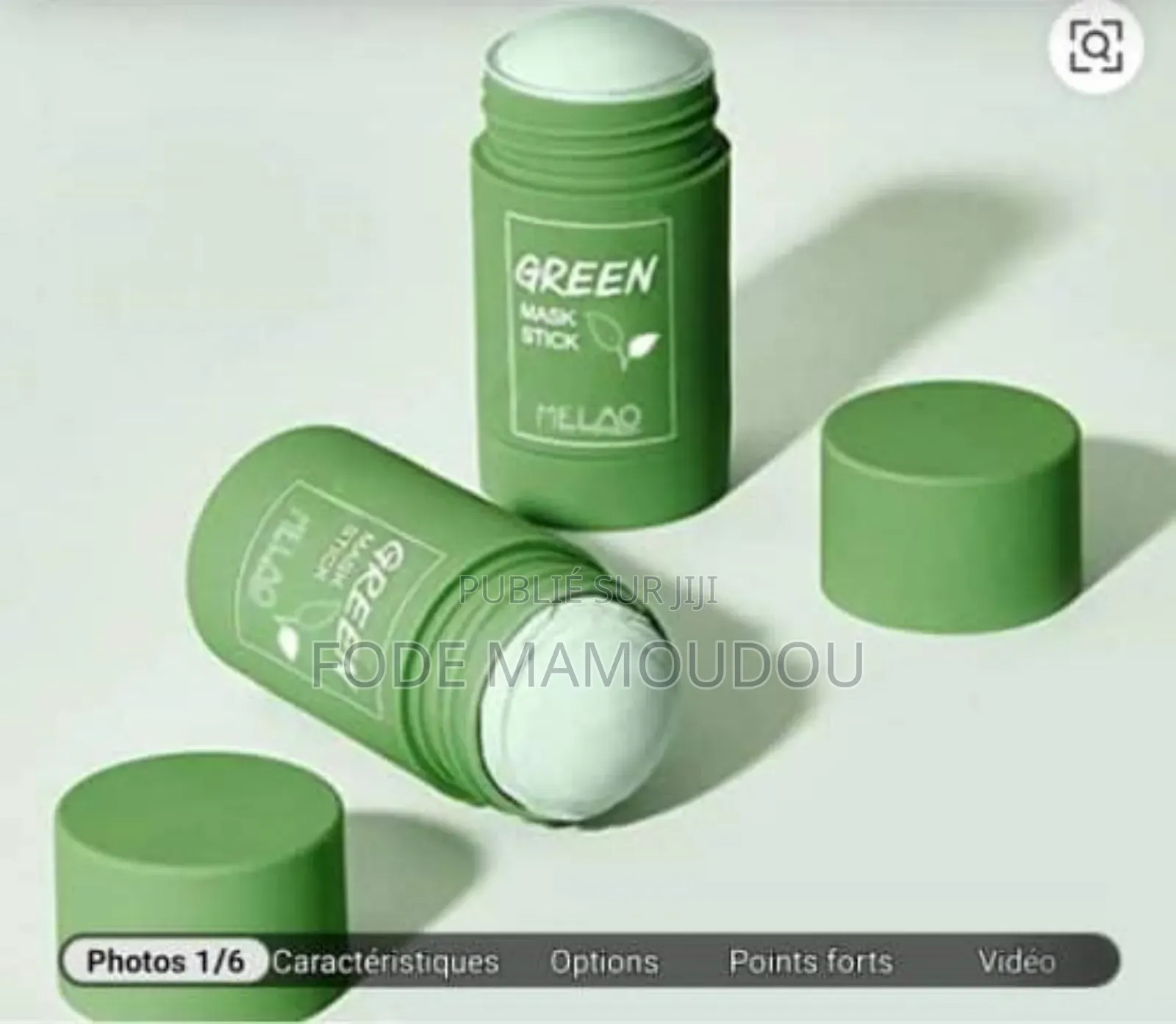 Green Pour Le Visage