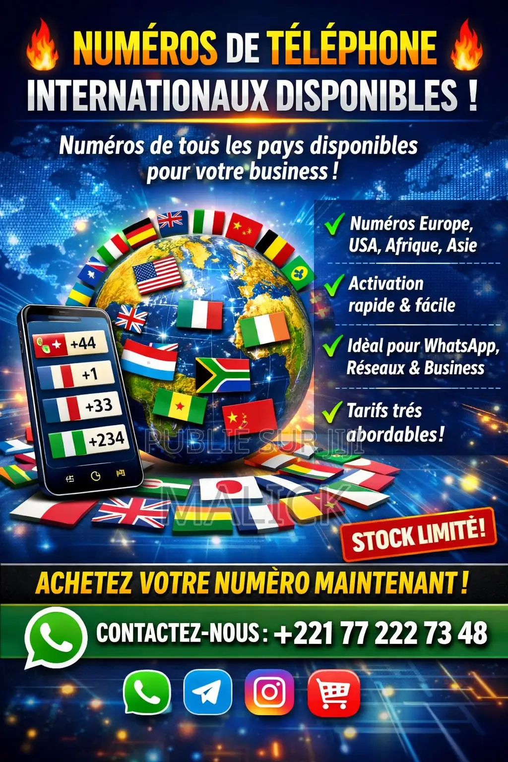 Boost Ton Business Avec Des Numéros Du Monde Entier !