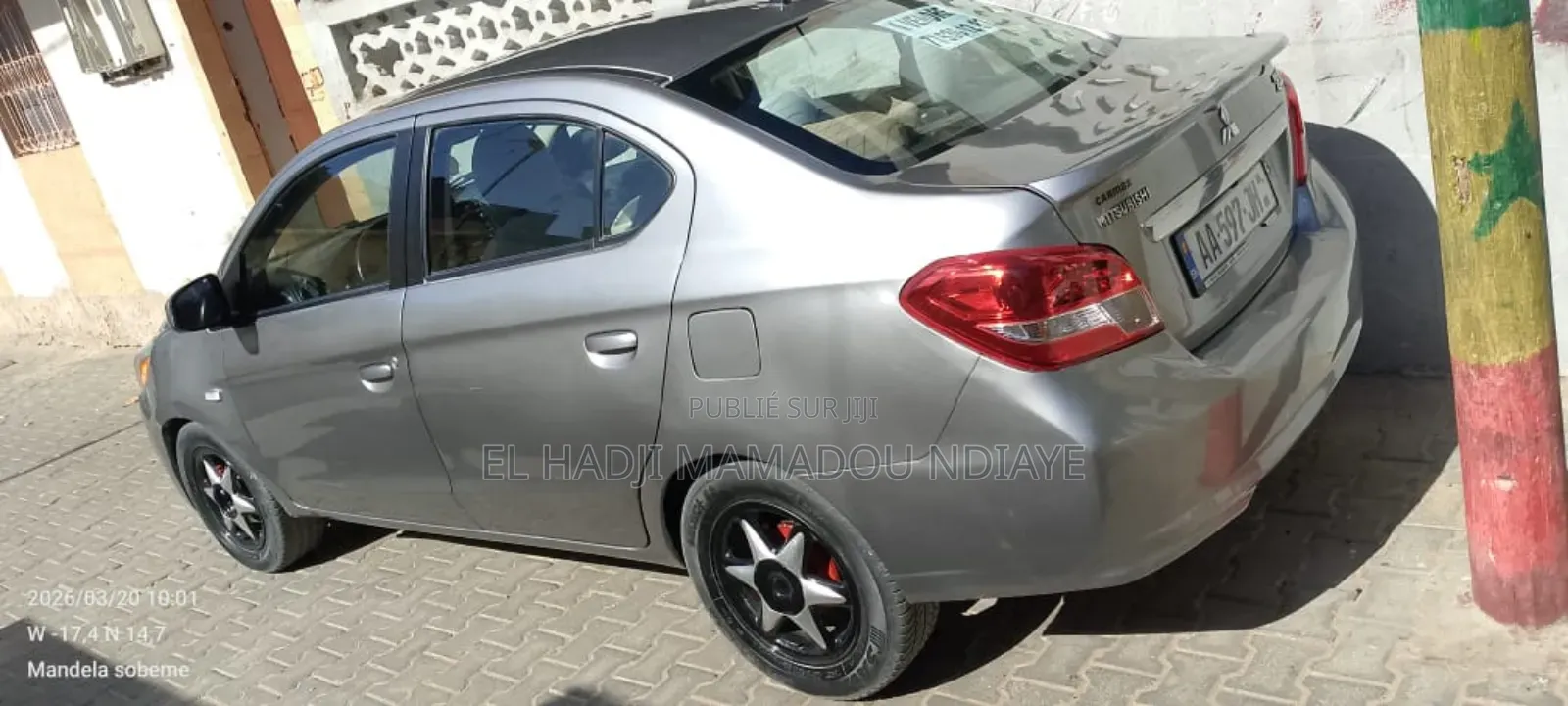 Mitsubishi Mirage GT 2017 Gris