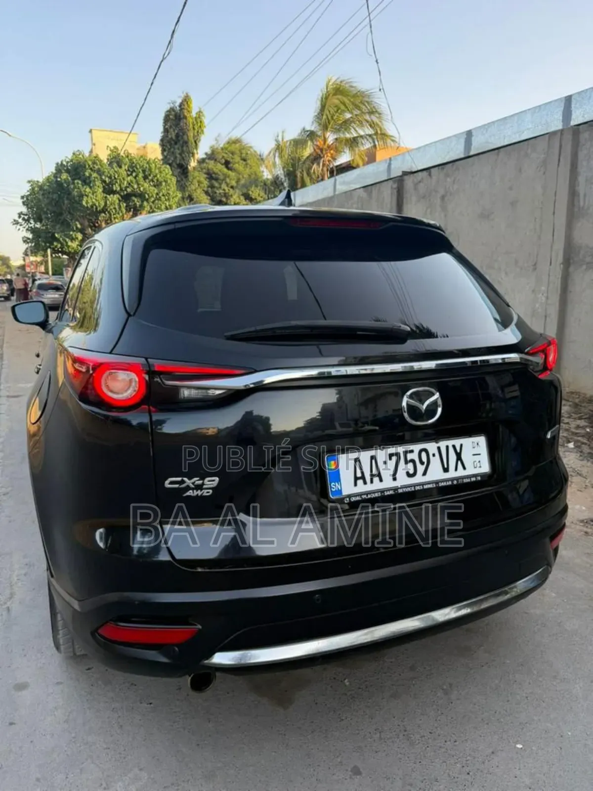 Mazda CX-9 Signature AWD 2017 Noir