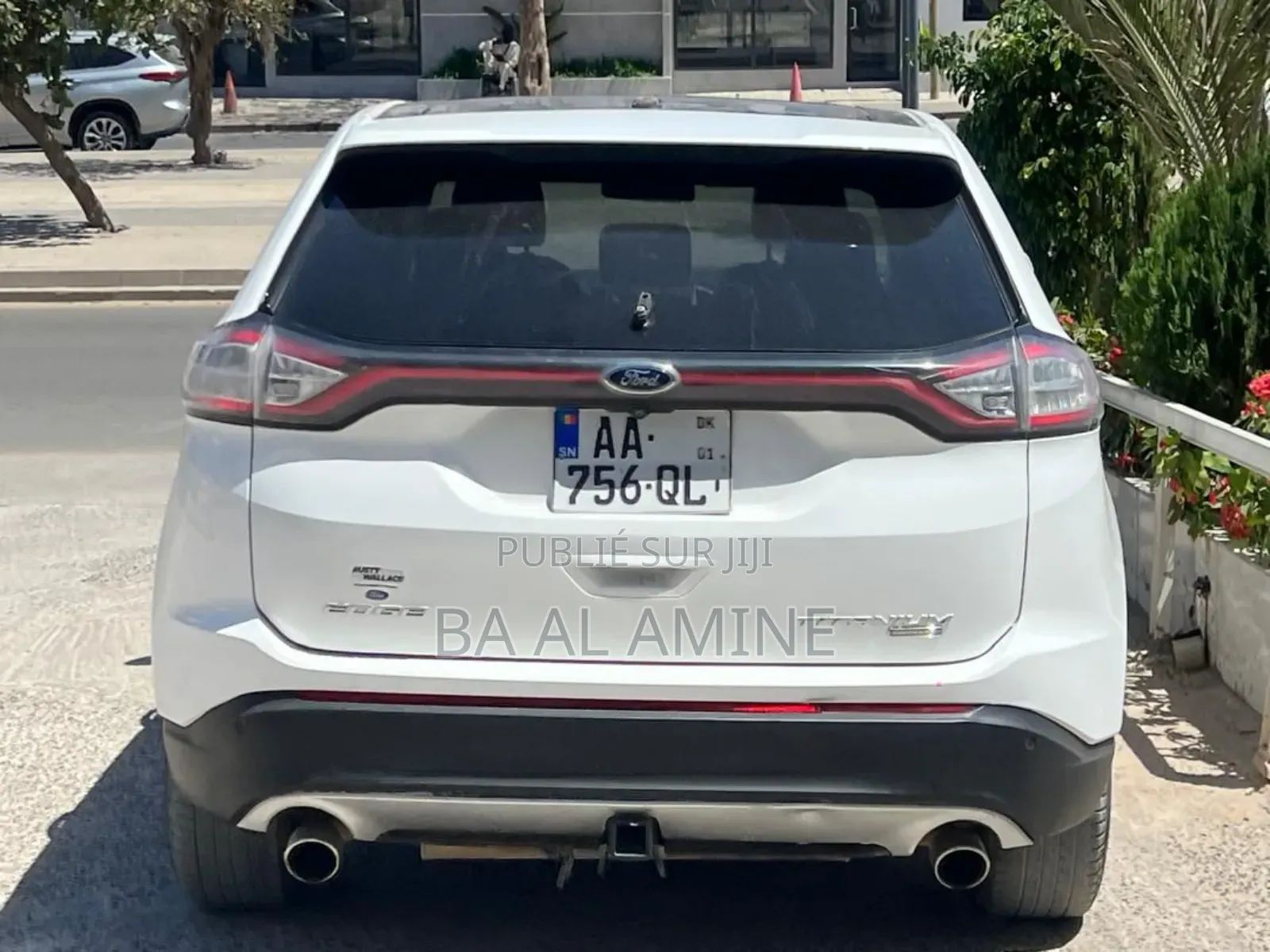 Ford Edge Titanium 4dr AWD (2.0L 4cyl 6A) 2016 Blanc