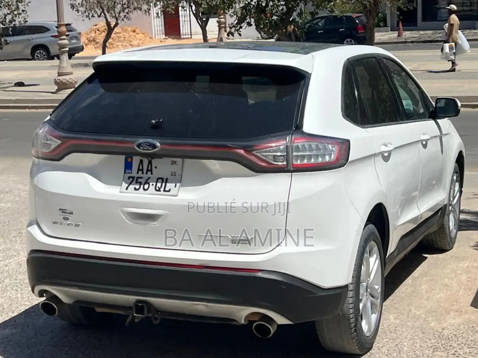 Ford Edge Titanium 4dr AWD (2.0L 4cyl 6A) 2016 Blanc