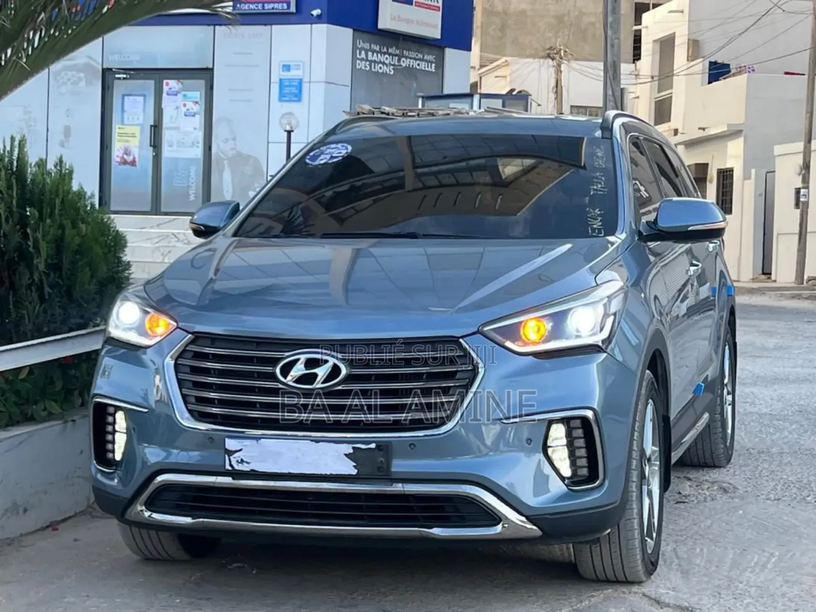 Hyundai Santa Fe 2018 Bleu