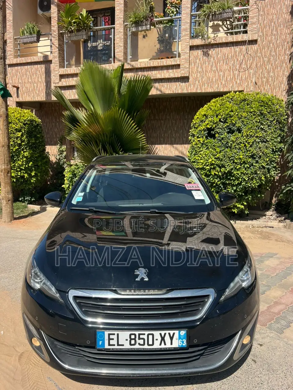 Peugeot 308 2016 Noir