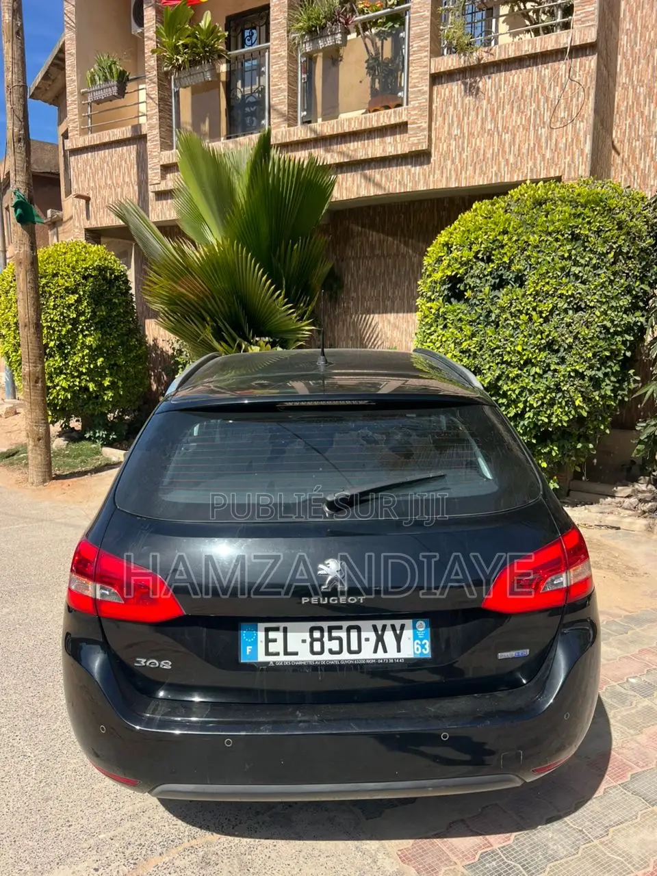 Peugeot 308 2016 Noir