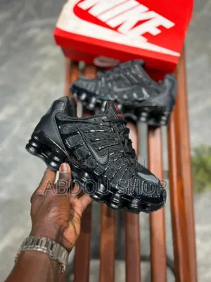 Nike Shox 4 Full Black Disponible