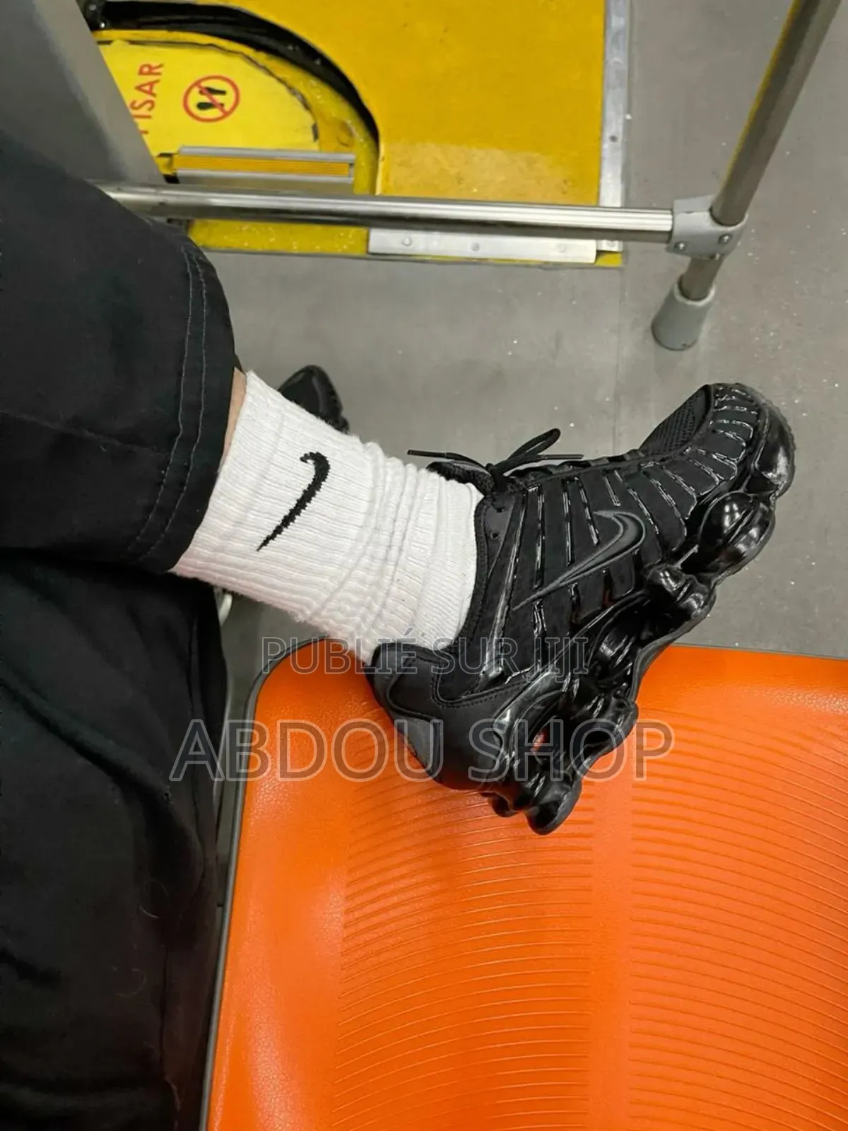 Nike Shox 4 Full Black Disponible