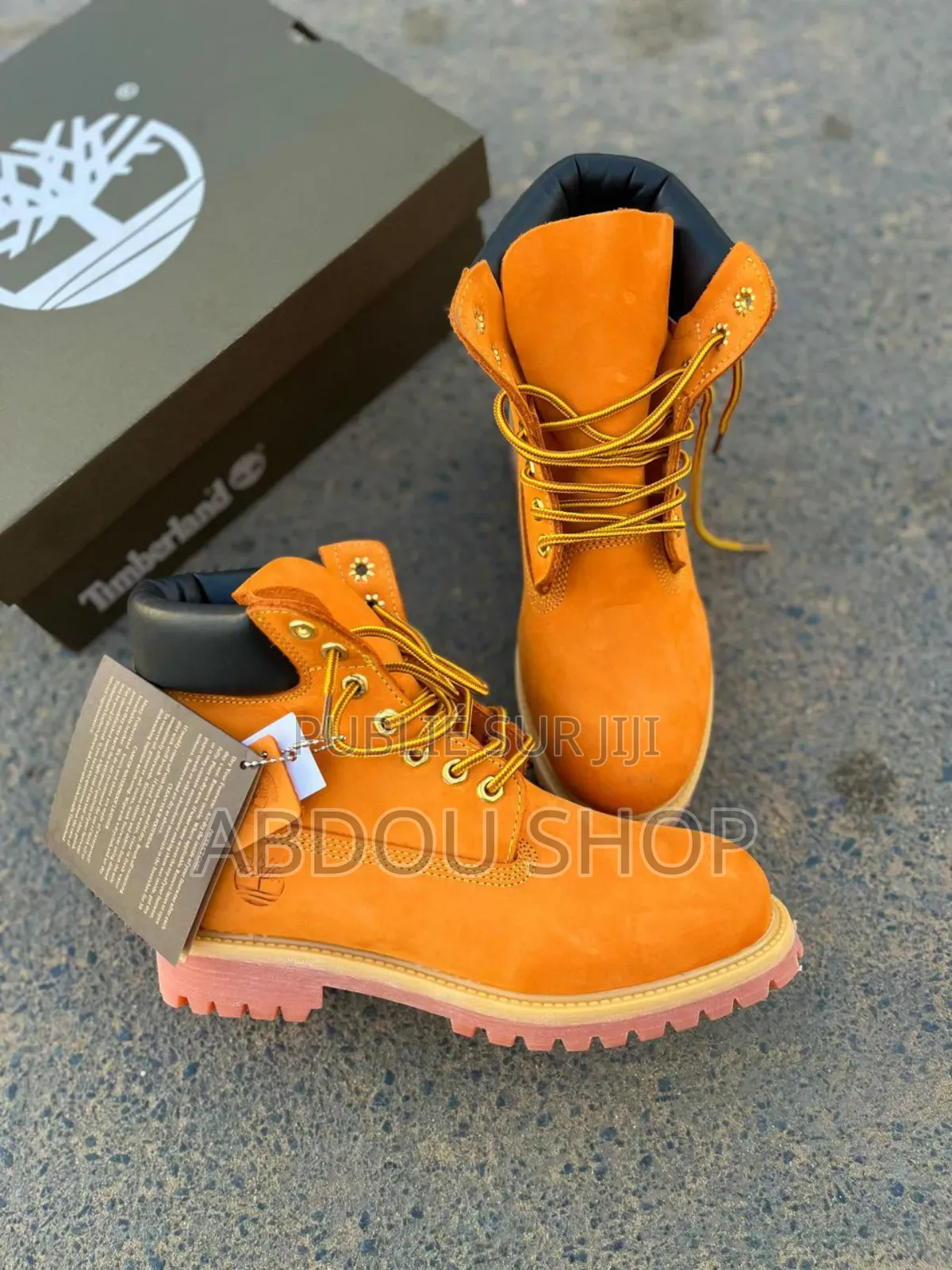 Timberland Jaune Original Qualité Disponible