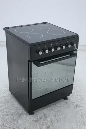 Cuisinière Technolux 4 Feux 60x60 Induction Noir
