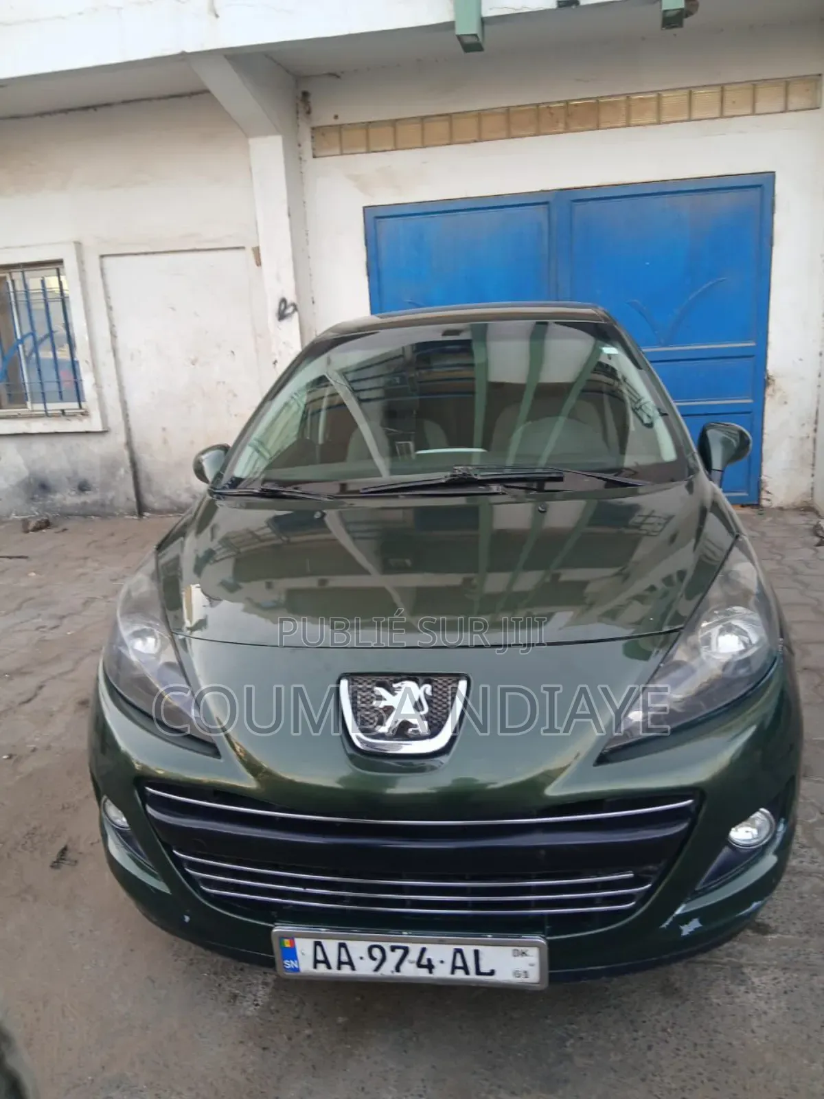 Peugeot 207 2011 Vert