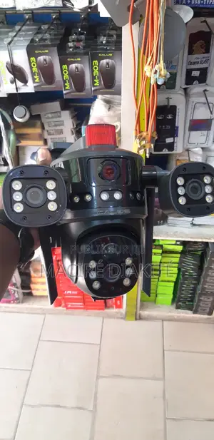 Camera Surveillance Triple Objectif Solaire