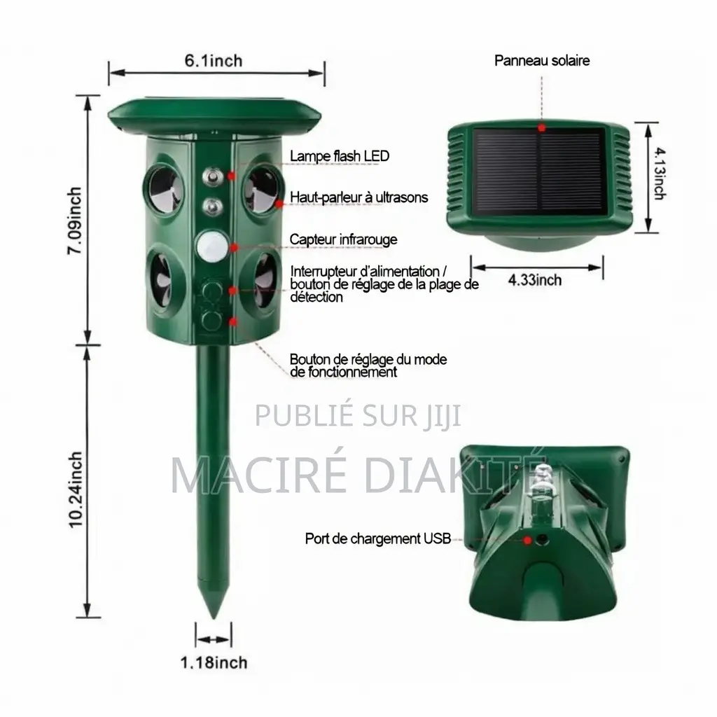 Repulssif À Ultrasons Pour Animaux
