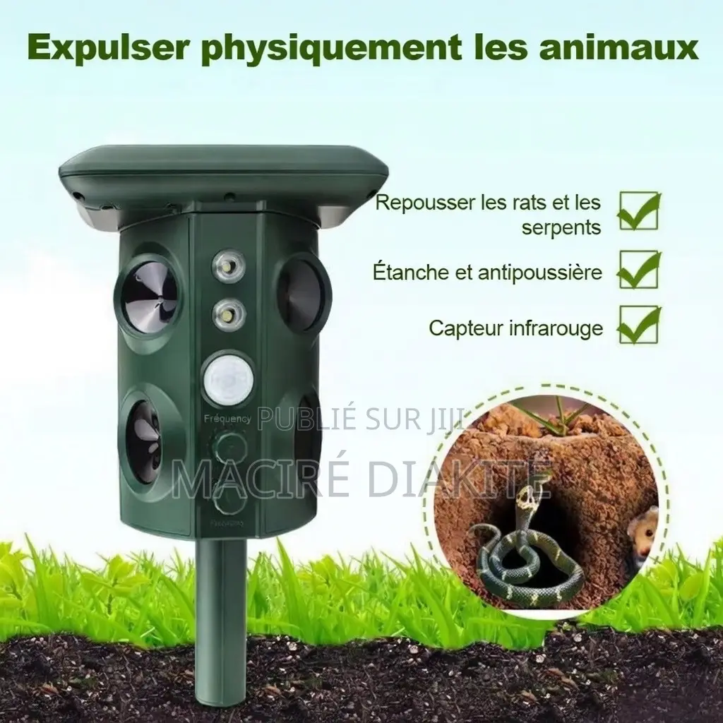Repulssif À Ultrasons Pour Animaux