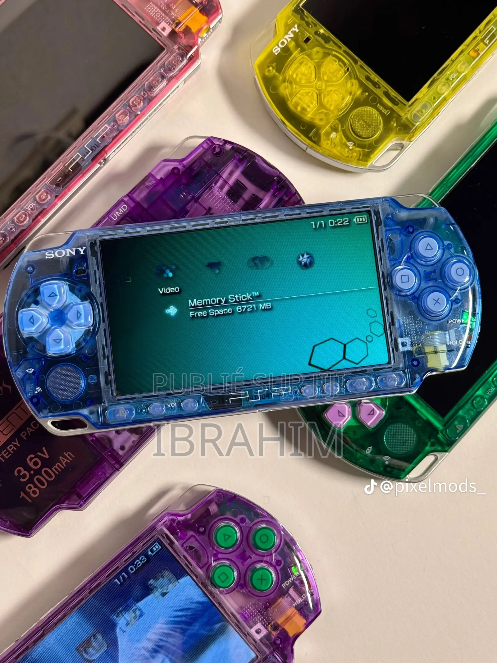 PSP Slim 2026 Édition Limitée 20 Jeux Neuf