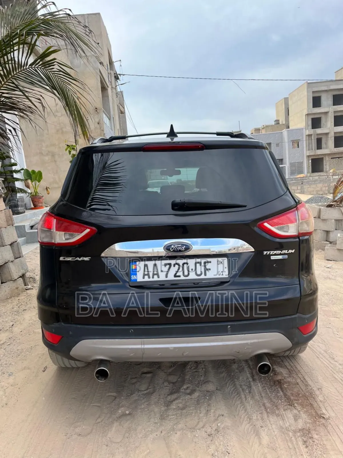 Ford Escape Titanium 2013 Noir