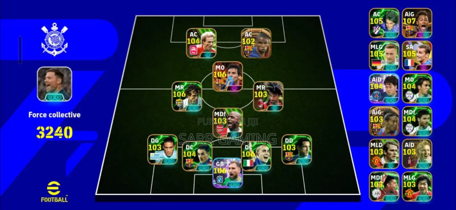 Compte Fuul Joueurs Disponible en Contact