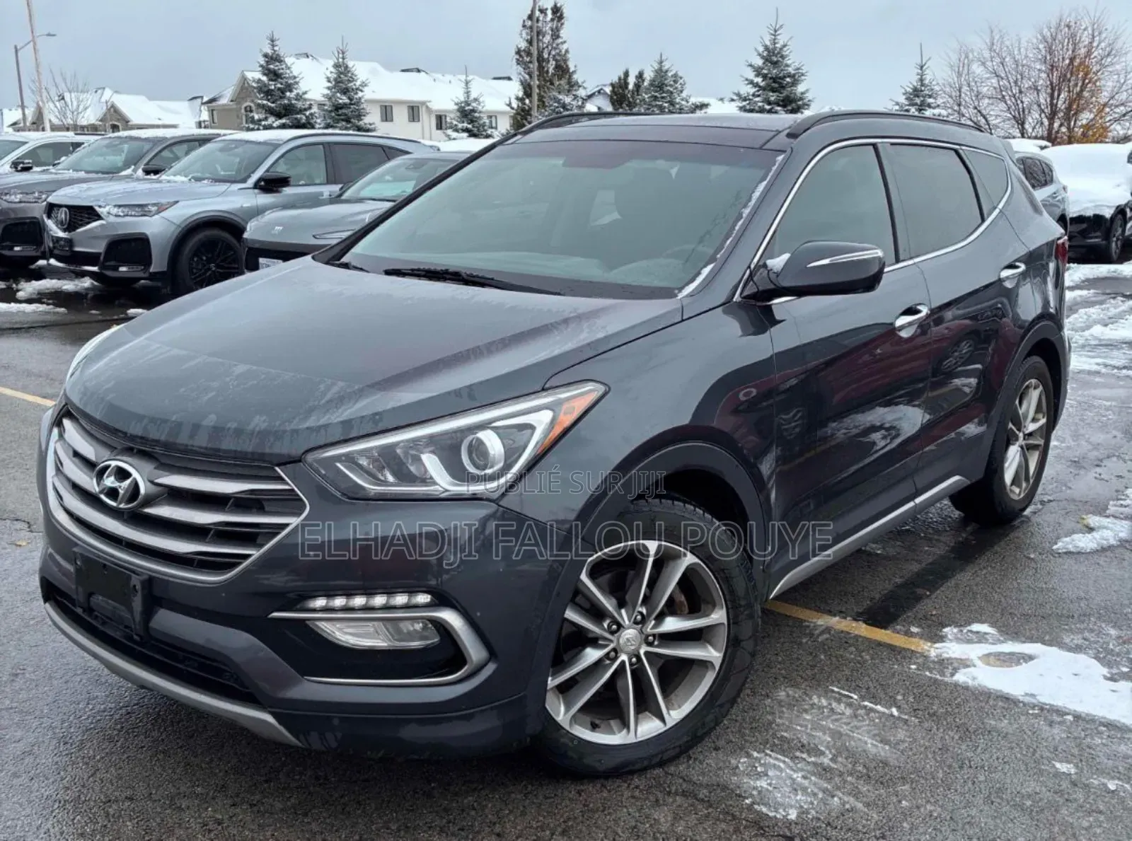 Hyundai Santa Fe 2017 Gris