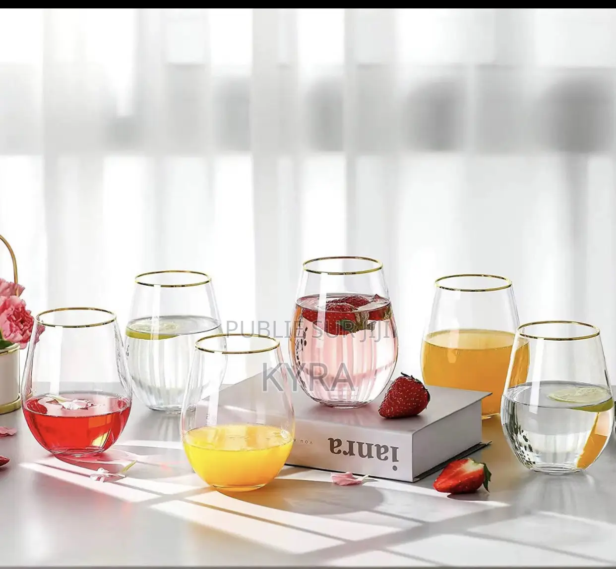 25 Pièces Tasse Incassable 10000f