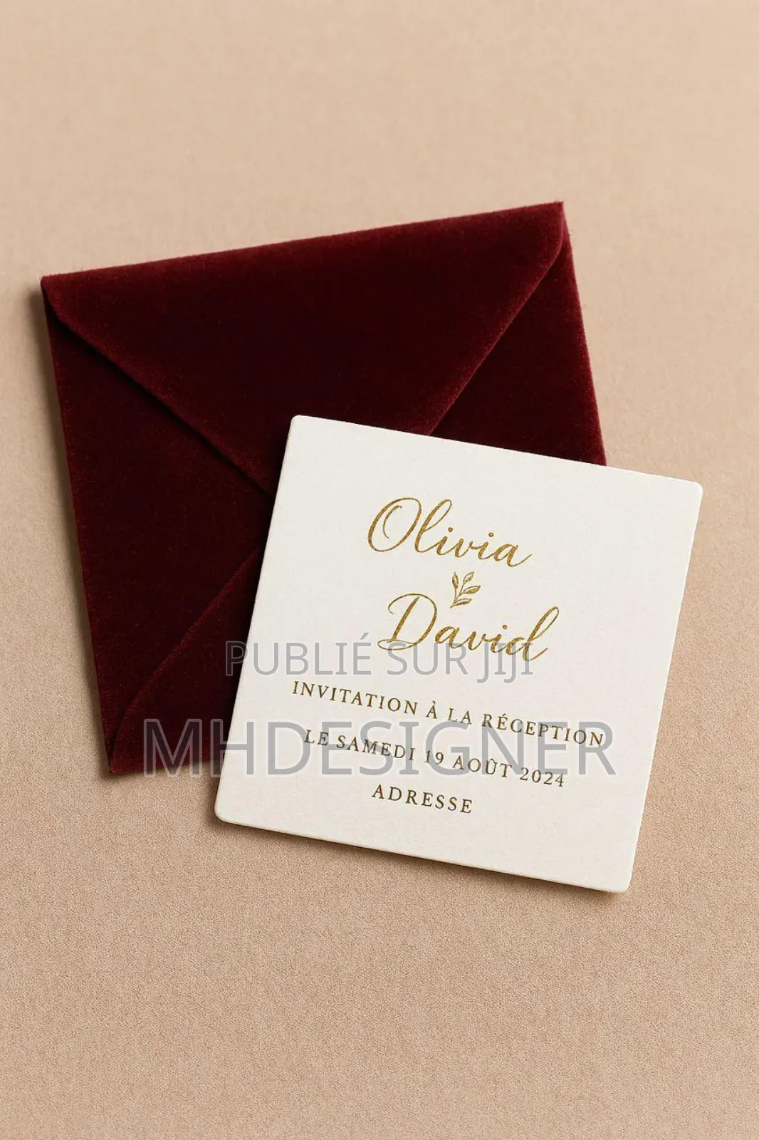 Block De Facture, Etiquettes Et Sachets De Mariage