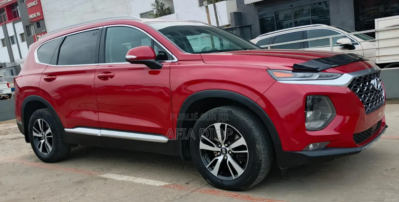 Hyundai Santa Fe Limited 2.4 AWD 2019 Rouge