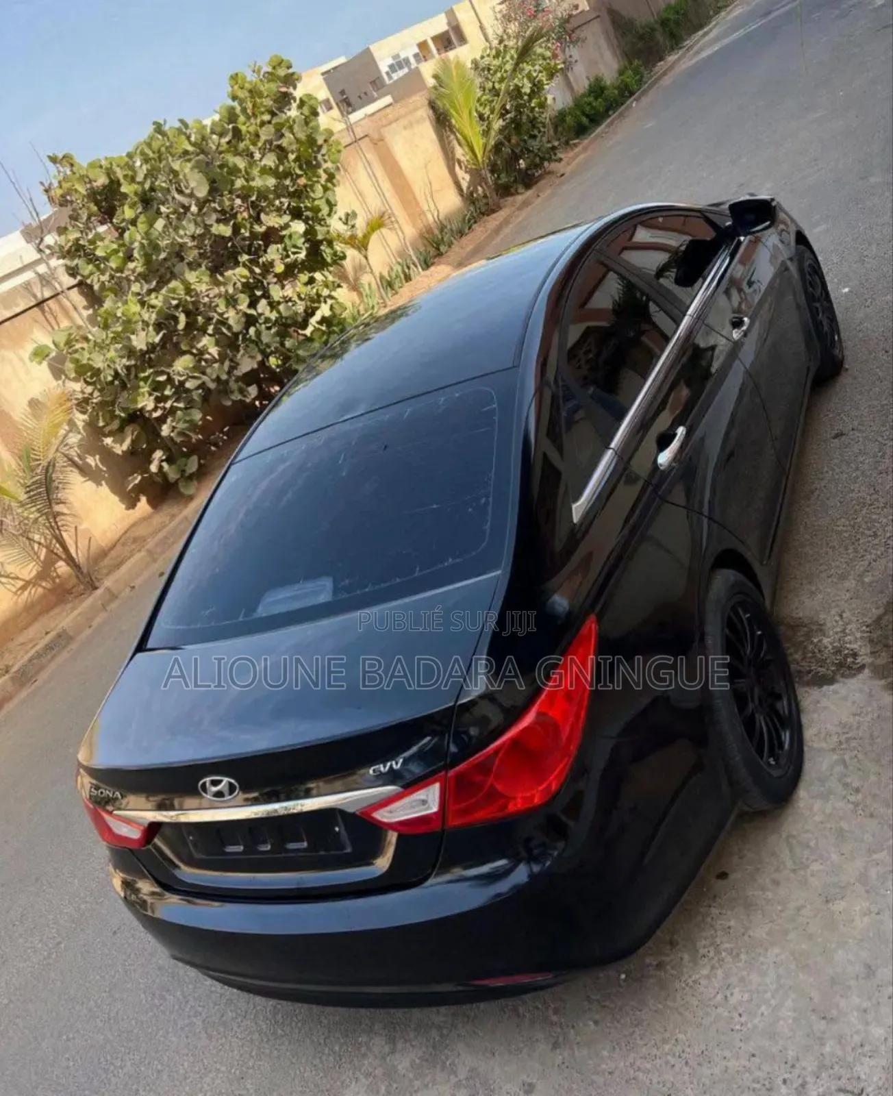 Hyundai Sonata Limited 2.0T Sedan (2.0L 4cyl 6A) 2013 Noir