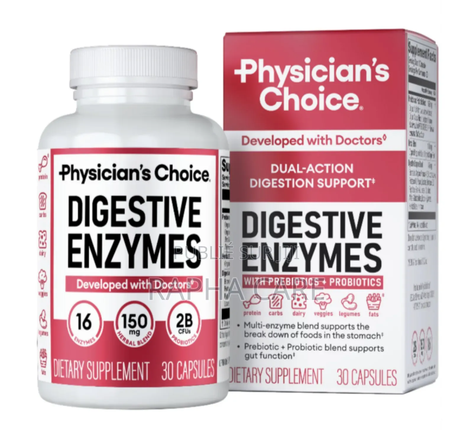 Digestion: Réduit Les Ballonnements Et Soutient La Santé Intestinale