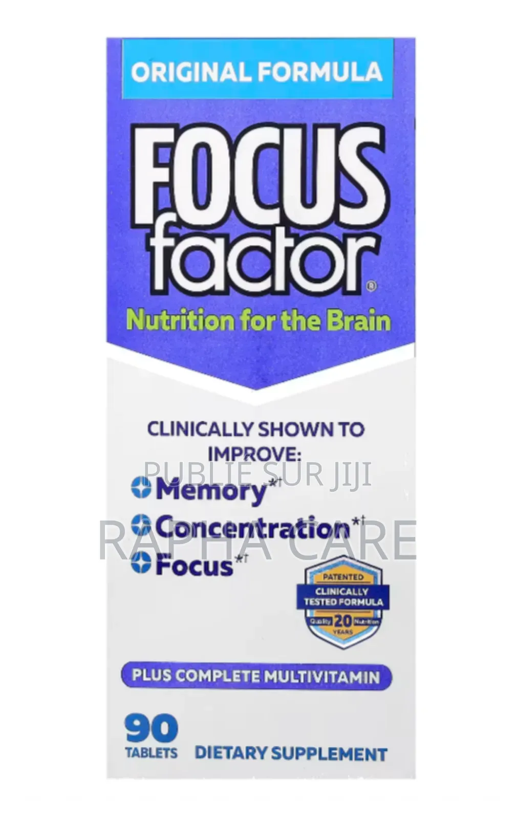 Conçu Pour Améliorer La Mémoire, La Concentration Et Le Focus.