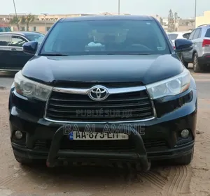Toyota Highlander Limited V6 4x4 (3.5L 6cyl 6A) 2016 Noir