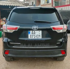 Toyota Highlander Limited V6 4x4 (3.5L 6cyl 6A) 2016 Noir