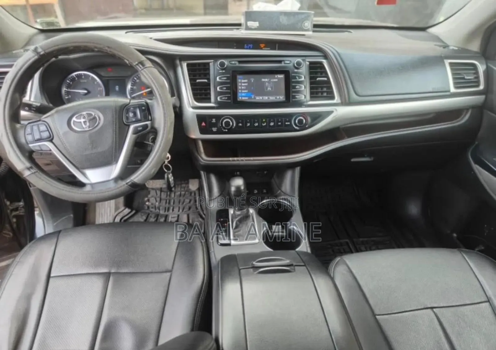 Toyota Highlander Limited V6 4x4 (3.5L 6cyl 6A) 2016 Noir