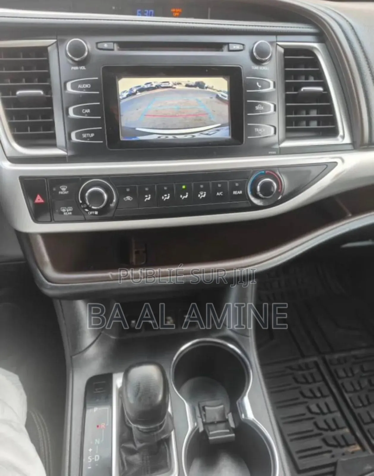 Toyota Highlander Limited V6 4x4 (3.5L 6cyl 6A) 2016 Noir