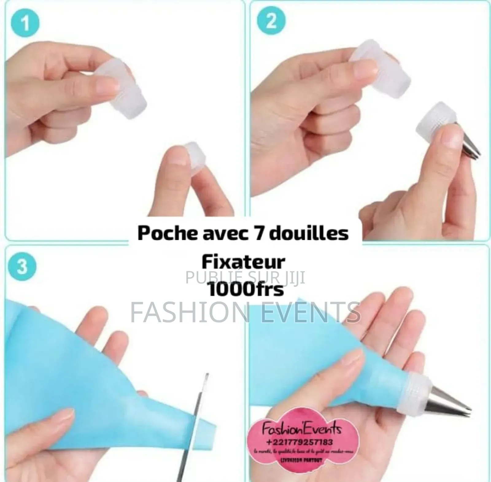 Poche, Fixateur Et Douilles