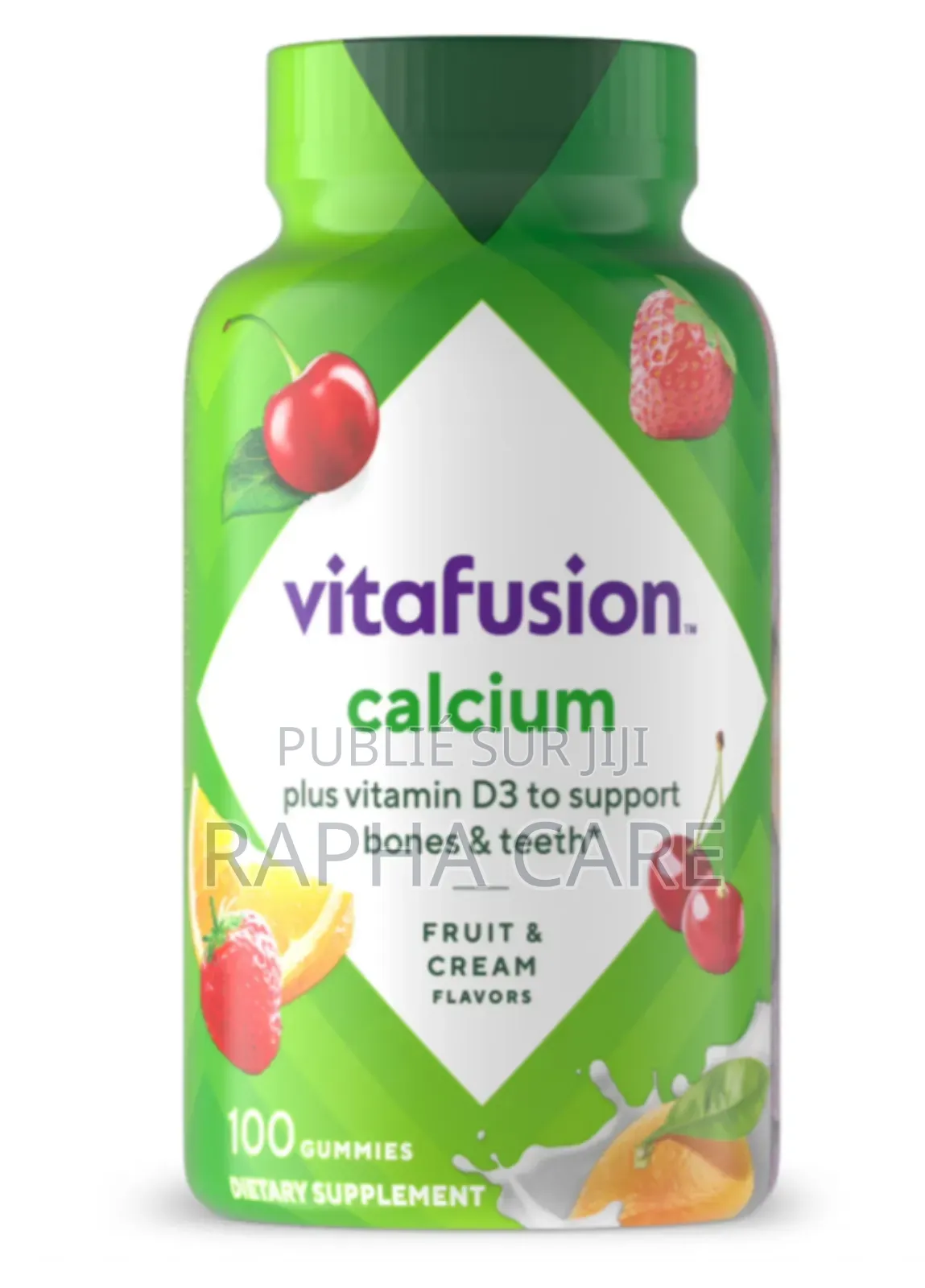 Soutient La Santé Des Os, Des Dents Grâce À L'association: Calcium+D3