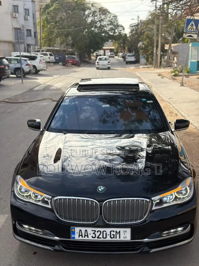 BMW 7 Series 730Li 2018 Noir